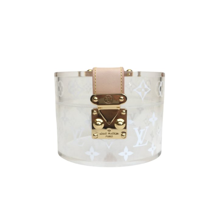 Louis Vuitton ボワットスコット アクリル収納ボックス BNIB LOUIS VUITTON Transparent Plexiglass Cube Scott Box | eBay