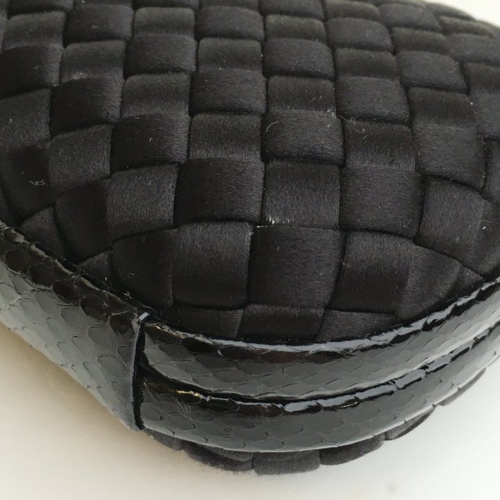 ★BOTTEGA VENETA★ Knot Minaudiere Clutch Bag Black 717622V0 Buy Bottega Veneta Knot Minaudiere Clutch Bag 'Black/Brass