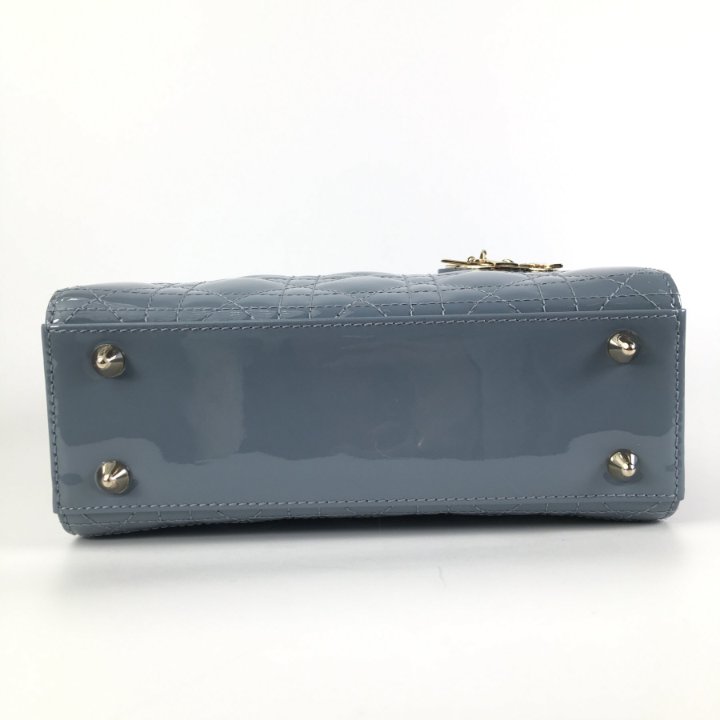 【ヴィンテージ】Rank:A☆Dior ブルー＆ゴールド small Bag 1980s DIOR CLASSIC bag designer purse clutch | new fall