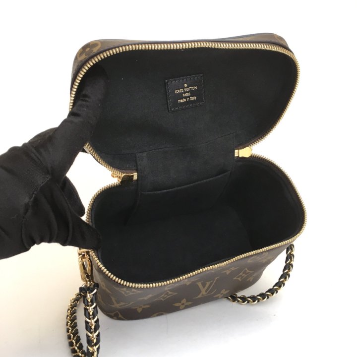 【エレガント2WAY♪】LV Vanity チェーンショルダー バッグ 新作*LV*Vanity PM 2WAY チェーンショルダー ポーチバッグ