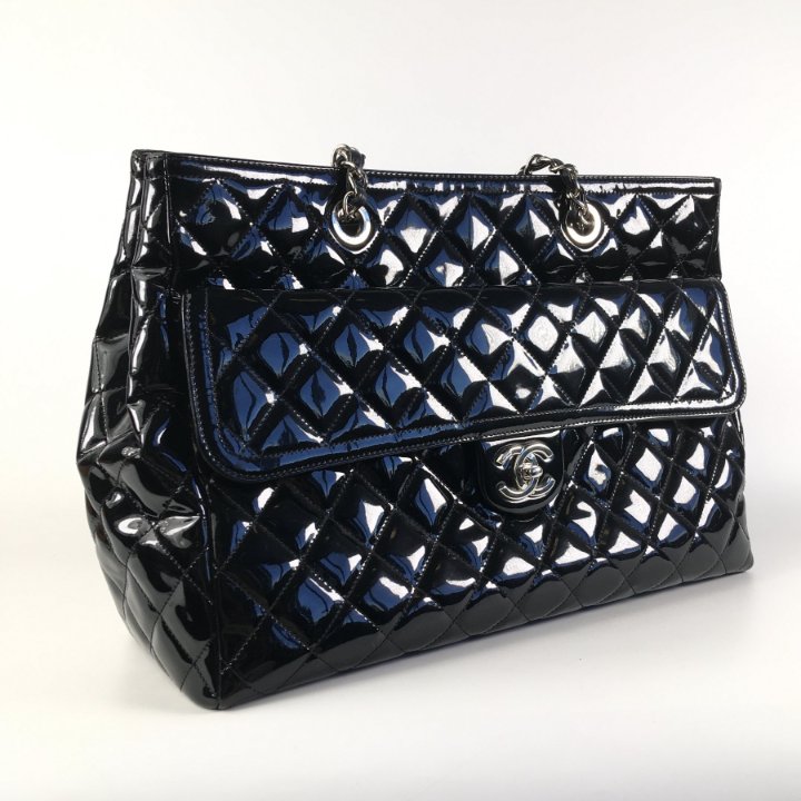 最大90％オフ - 特価 セール Chanel Coco Shine Tote Large Black Patent - Luxe Du Jour その他