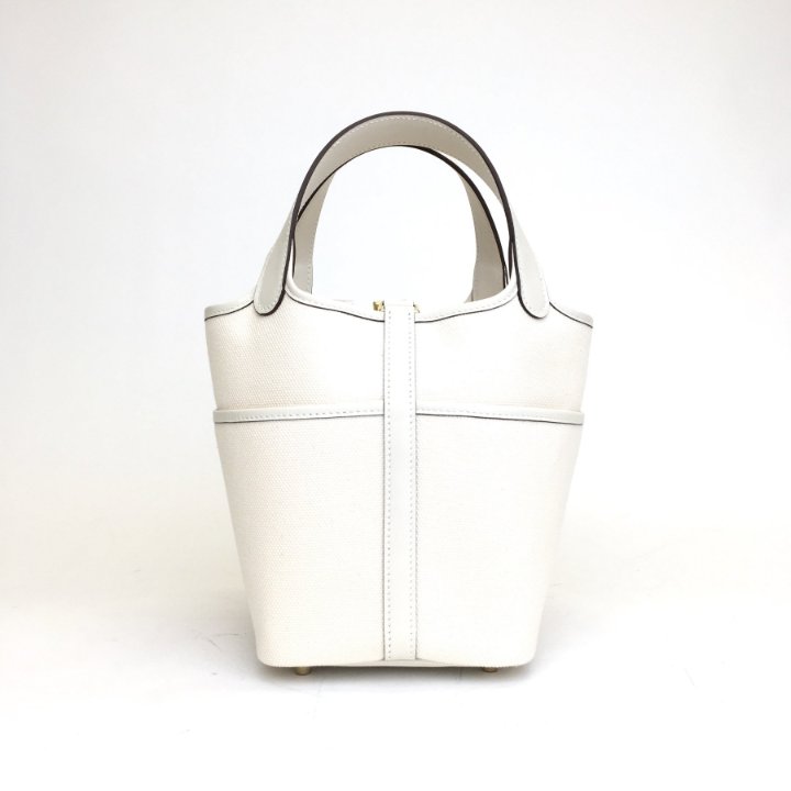 入手困難【HERMES】ピコタンPicotin Lock18 PocketBag Ecru Nata 入手困難【HERMES】ピコタンPicotin Ecru Nata PocketBag Lock18