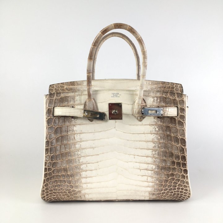 Sac Hermes Himalaya Birkin Hermes Himalayan Birkin 30 White Grey