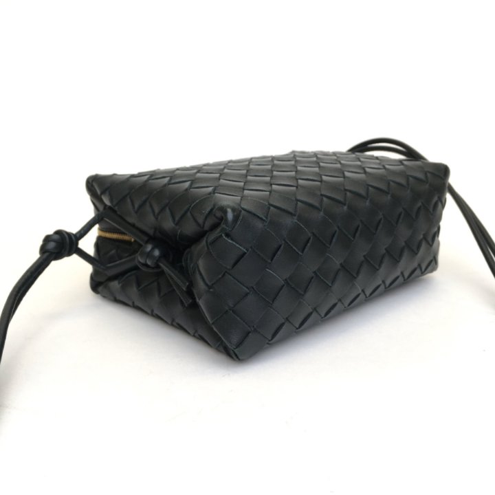 24PF new/BOTTEGA VENETA カセットカメラバッグ Bag Black Bottega Veneta - Cassette Camera Bag | HBX - Globally