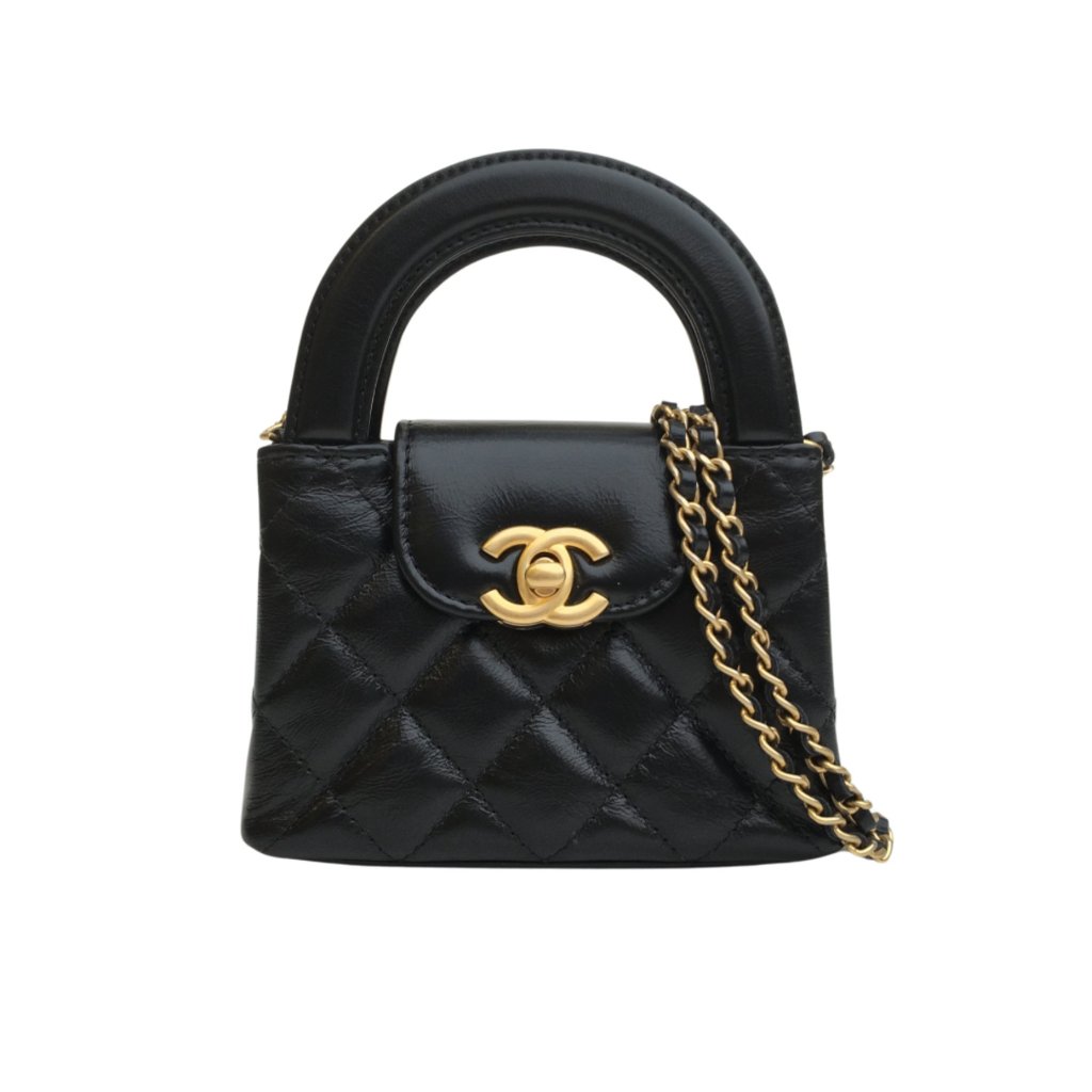 ノベルティ！CHANEL 黒 ファー付き手袋 ノベルティ！CHANEL 黒