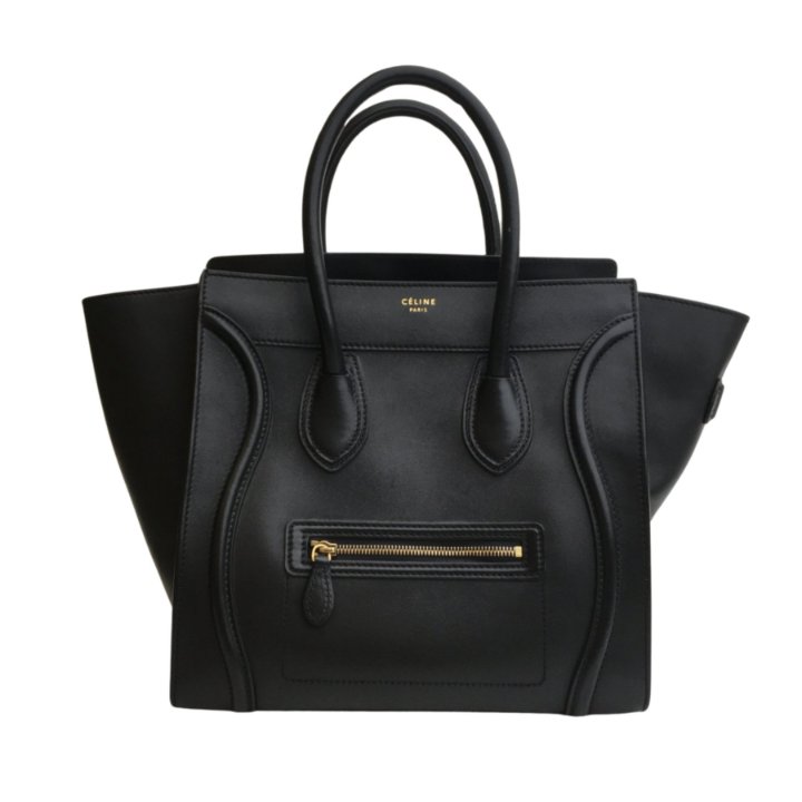 CÉLINE ブラック ミニラゲージ Mini Luggage Celine Mini Luggage Tote - Luxe Du Jour
