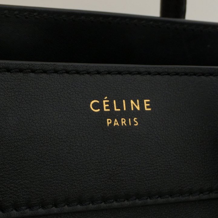 CÉLINE ブラック ミニラゲージ Mini Luggage Celine Mini Luggage Tote - Luxe Du Jour