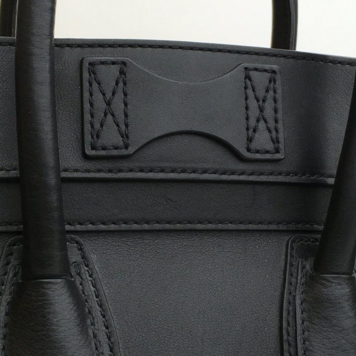 CÉLINE ブラック ミニラゲージ Mini Luggage Celine Mini Luggage Tote - Luxe Du Jour