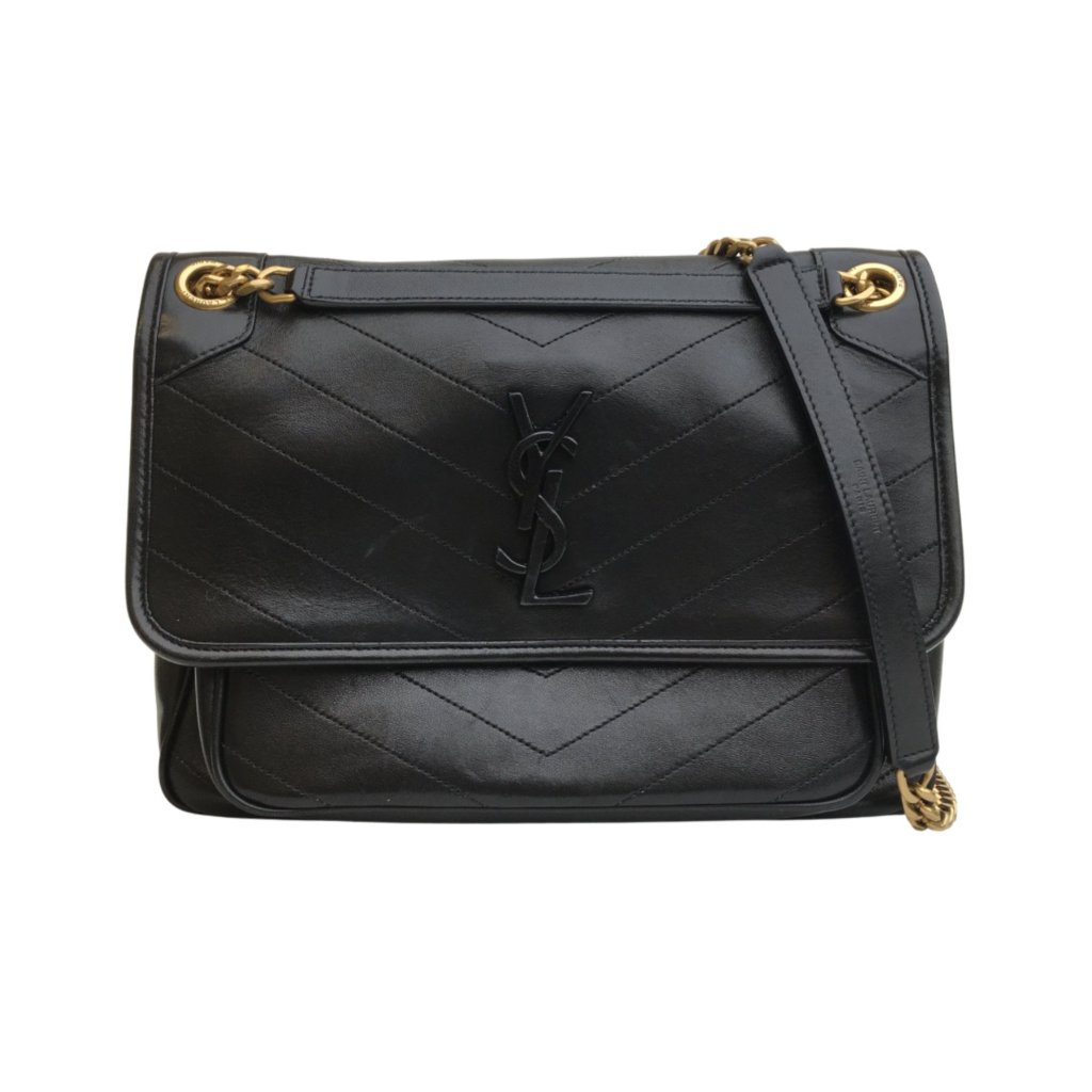 【SAINT LAURENT】NIKI SHOULDER BAG Saint Laurent Niki Medium Shoulder Bag in Vintage Leather