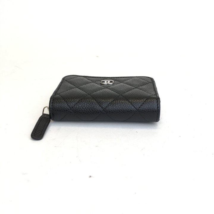 Chanel Zippy Wallet Black Caviar SHW - Luxe Du Jour