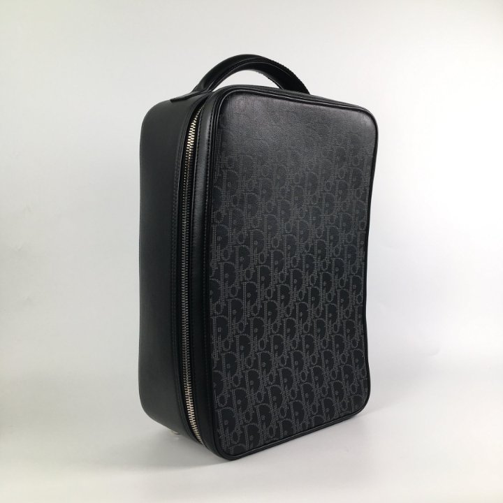 Dior ジャカードソックス Lサイズ 黒 DIOR | ジップウォレット ディオール オブリーク ジャカード