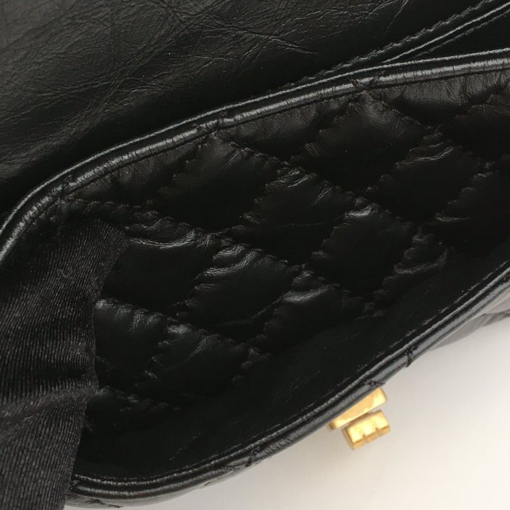 Chanel Reissue Belt Bag Black Aged Calfskin AGHW - Luxe Du Jour