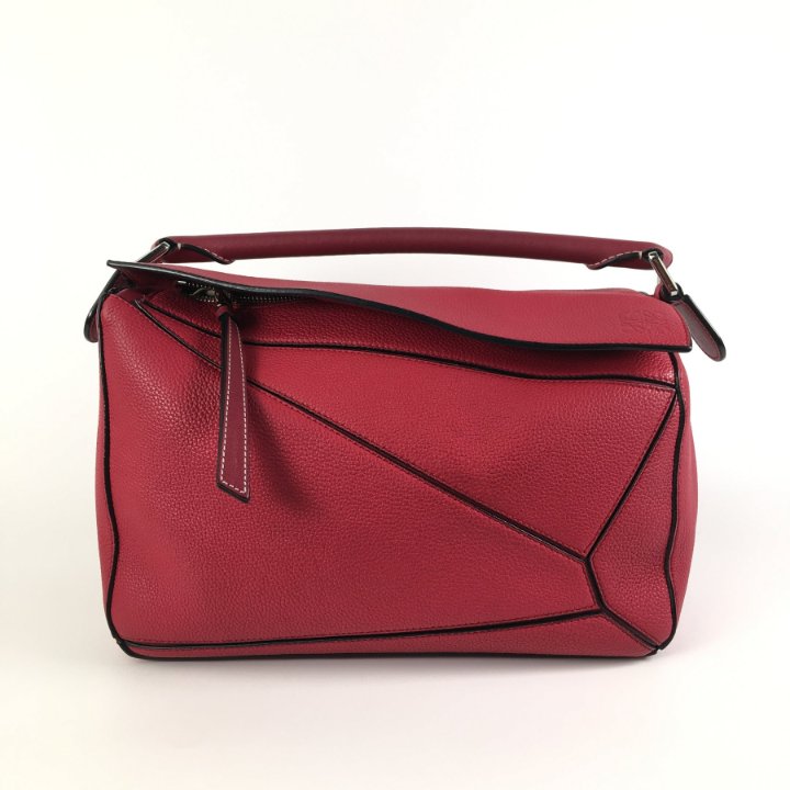 LOEWE レッド エスパドリーユ Loewe Puzzle Bag Medium - Luxe Du Jour