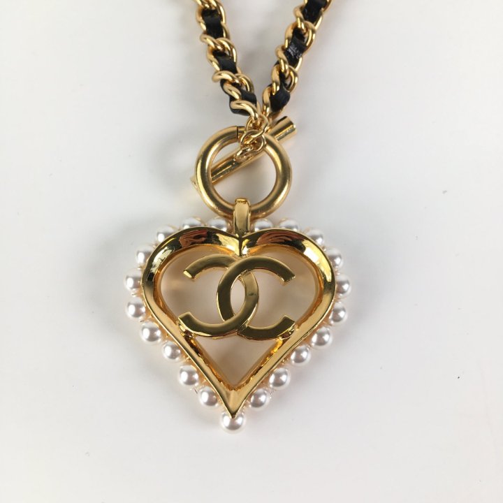 ♡3連ハートがかわいい♡【CHANEL】Necklace かわいらしいハート♡24P】CHANEL チョーカー (CHANEL