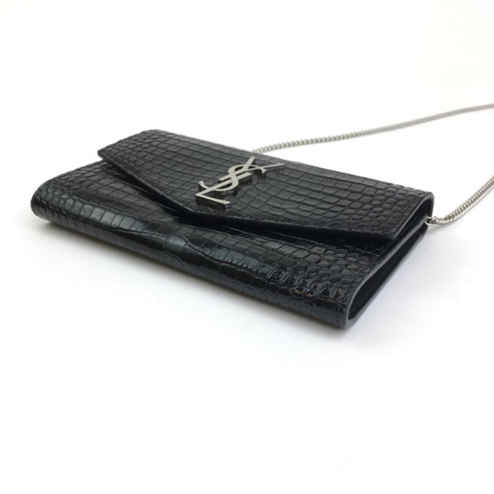 Saint Laurent (YSL) Uptown Wallet On Chain (WOC) - Luxe Du Jour