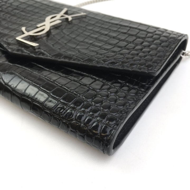 VIP【送料関税込】Saint Laurent UPTOWN LEATHER WALLET CHAIN Medium-607788DND1J1000_C.jpg?v=1