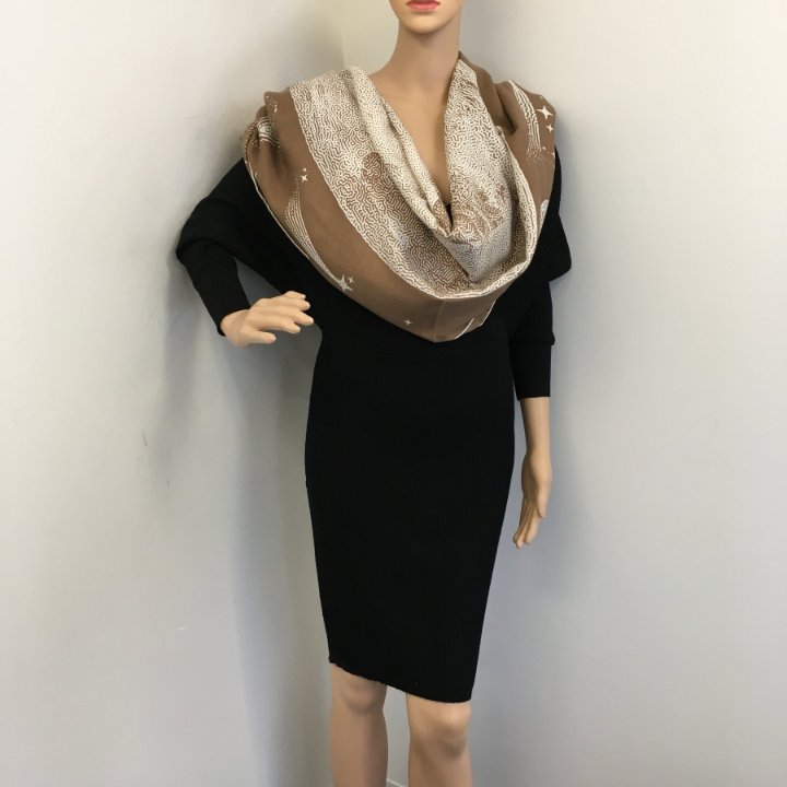 Hermes Clair De Lune Shawl 140 - Luxe Du Jour