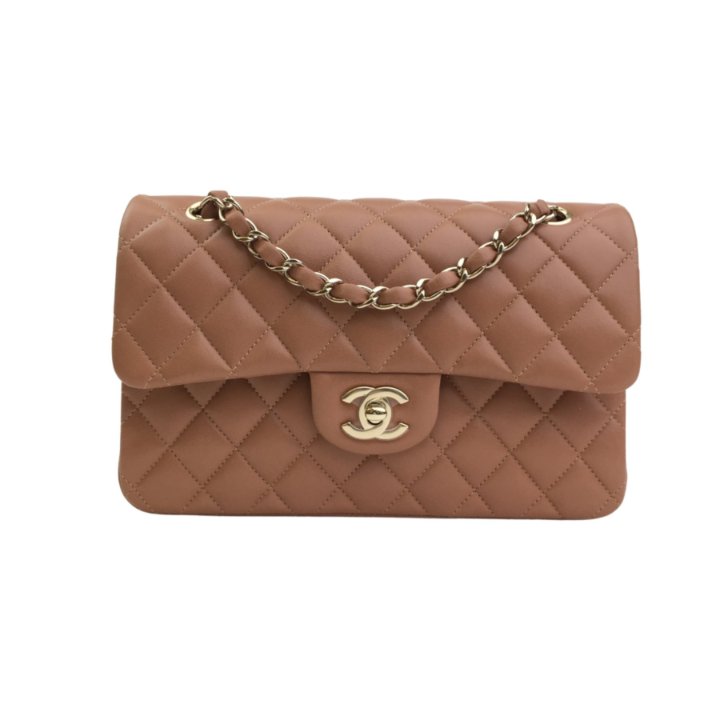 Chanel Classic Flap Small 21P Caramel Lambskin LGHW - Luxe Du Jour