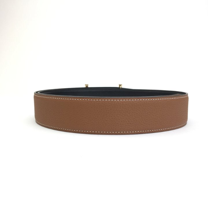 HERMES  ベルト Reversible leather strap 32 mm - Black | Hermès USA