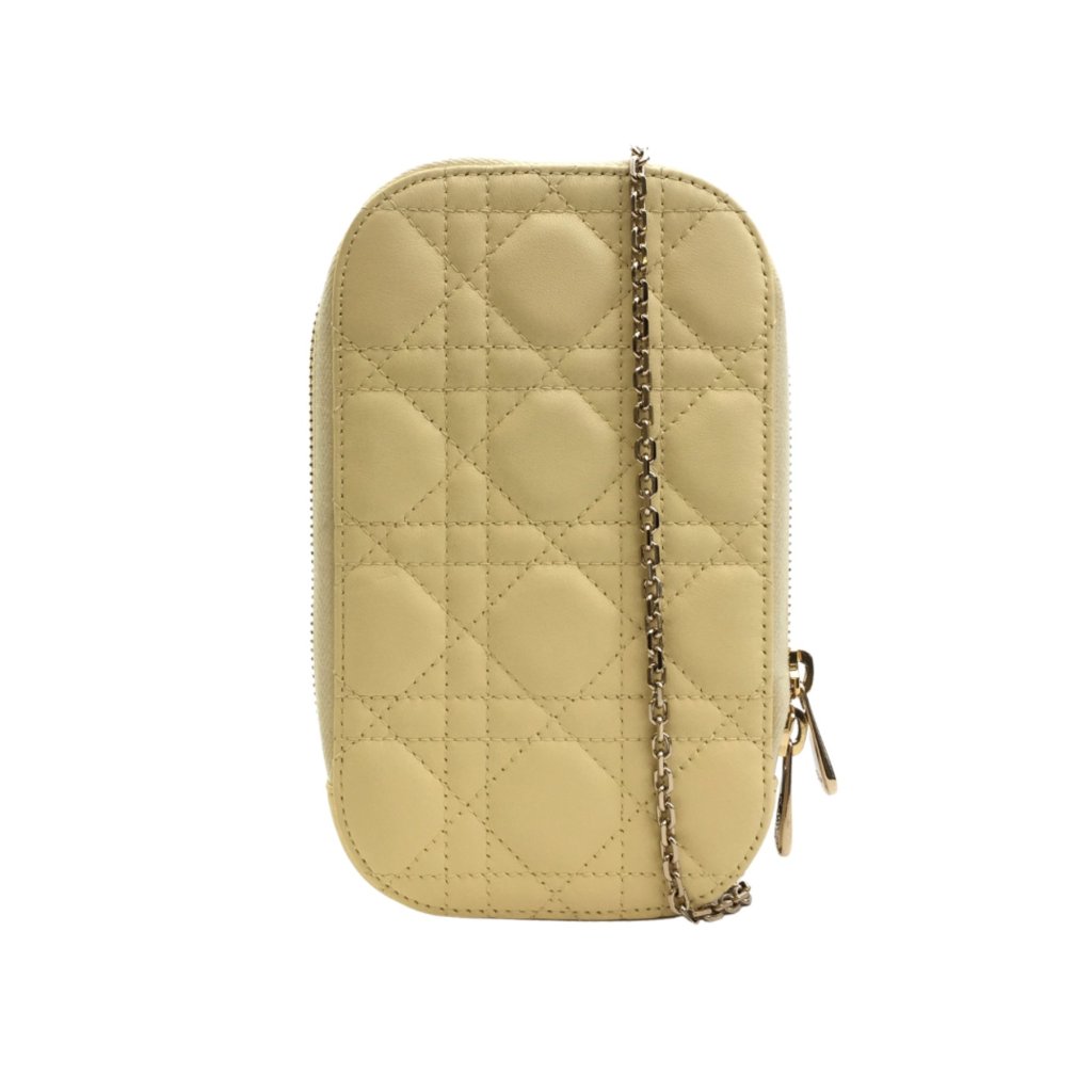Dior Lady Dior Phone Holder - Luxe Du Jour