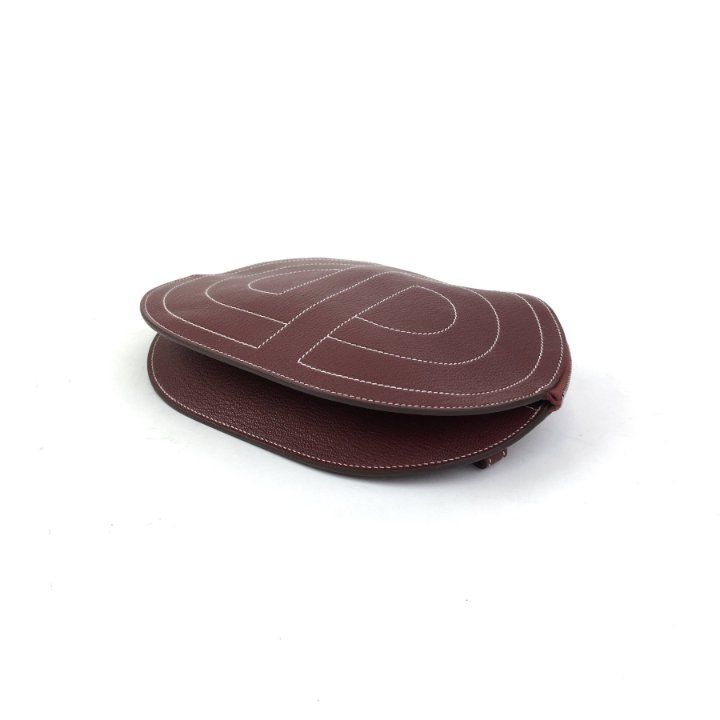 Hermes In The Loop To Go Pouch Rouge H Goatskin - Luxe Du Jour