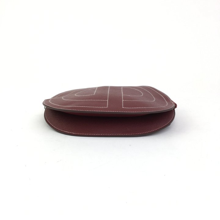 Hermes In The Loop To Go Pouch Rouge H Goatskin - Luxe Du Jour