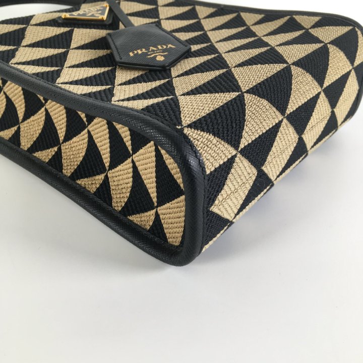 VIP.PRADA Symbole Mini Jacquard Tote Bag 関税送料込 2dHxPgFu3ihawApxrHdAeZB929S_x7