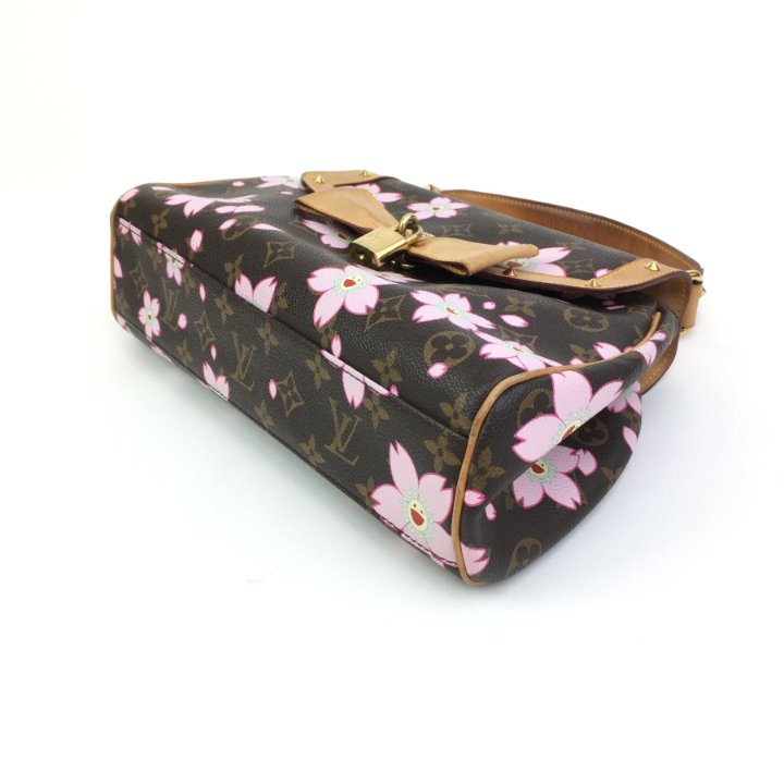【DANSYARI time 】LOUIS VUITTON 高級シルク Louis Vuitton Cherry Blossom Sac Retro PM - Luxe Du Jour