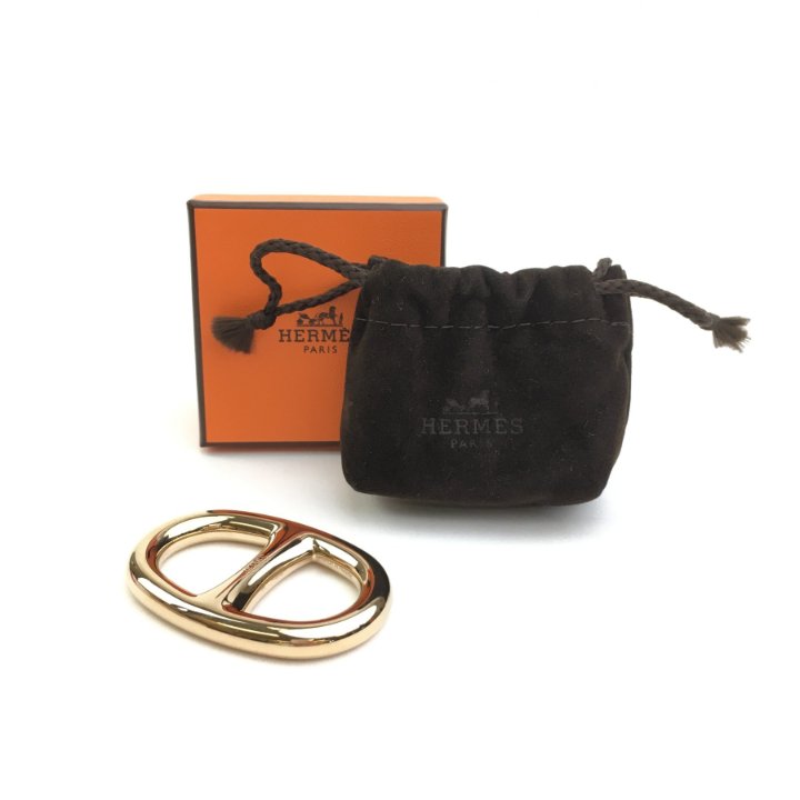 HERMES (エルメス) - Chaine d'Ancre scarf 90 ring chaine-d-ancre-scarf-90-ring--