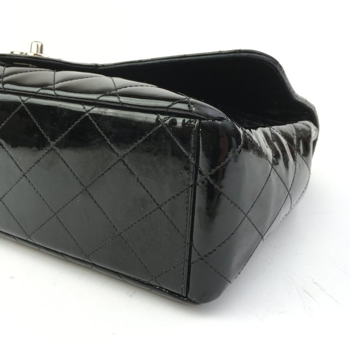 Chanel Maxi Patent Classic Single Flap Bag - Luxe Du Jour