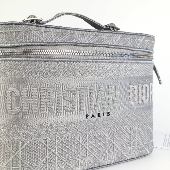 Dior Embroidered Cannage Diortravel Vanity Case - Luxe Du Jour