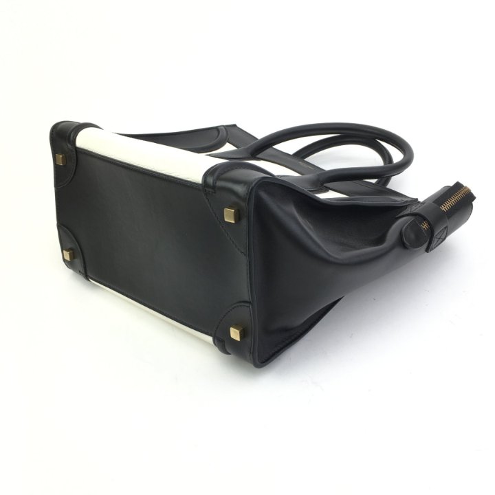 CÉLINE ブラック ミニラゲージ Mini Luggage Celine Mini Luggage Tote