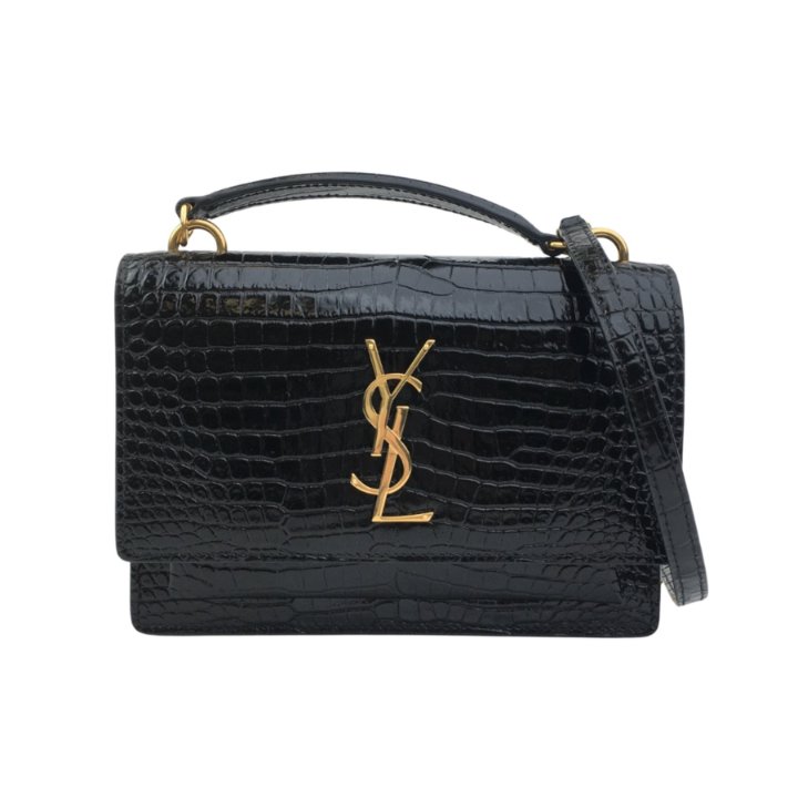 Saint Laurent (YSL) Mini Sunset Bag Luxe Du Jour