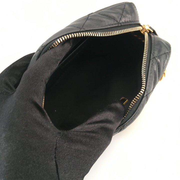 Chanel Seasonal Camera Bag Black Aged Lambskin - Luxe Du Jour