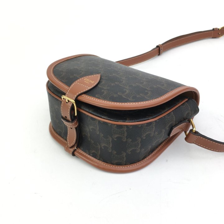 【CELINE】FOLCO BAG●198263DU304LU Celine Medium Folco Bag - Luxe Du Jour