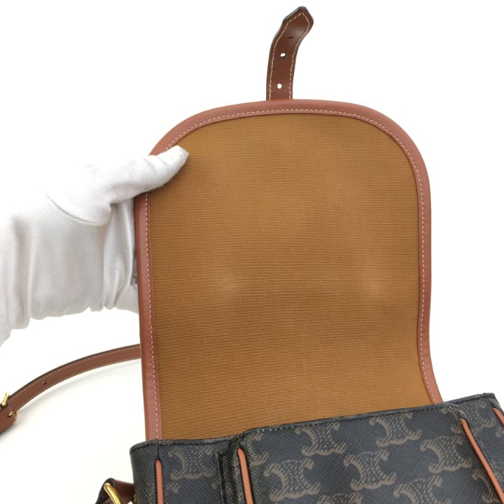 CELINE Folco Medium モノグラム ショルダーバッグ ブラウン 楽天市場】セリーヌ CELINE ショルダーバッグ ブラウン