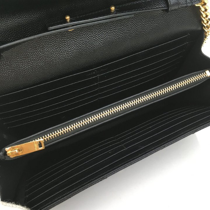 【関税＆送料込み】Saint Laurent Cassandre Pin CASSANDRE change purse in lambskin | Saint Laurent | YSL HK