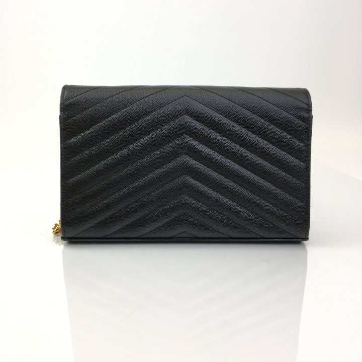 Saint Laurent (YSL) Classic Cassandre Wallet On Chain (WOC