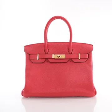 Hermes Rose Jaipur Togo Birkin 30