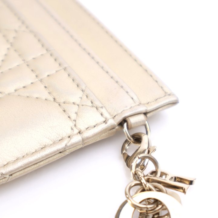 Dior Lady Dior Freesia Cardholder - Luxe Du Jour
