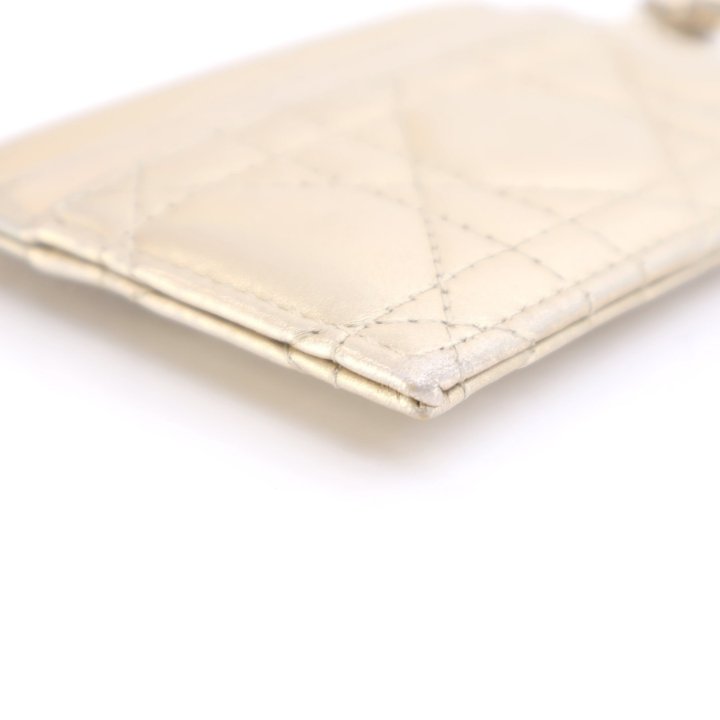 Dior Lady Dior Freesia Cardholder - Luxe Du Jour