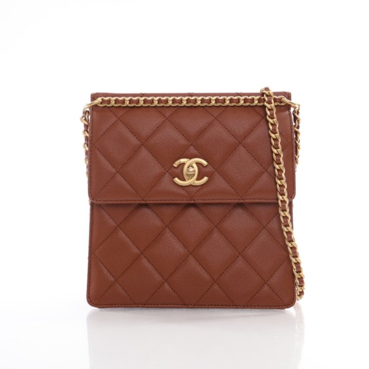 Chanel Seasonal Backpack Brown Caviar - Luxe Du Jour