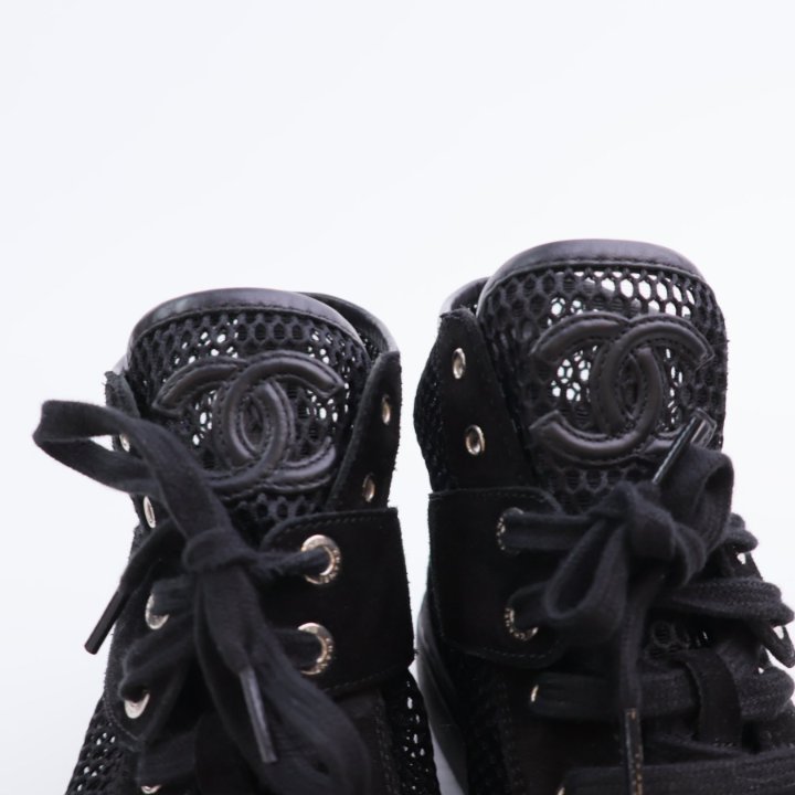 Chanel Mesh Sneakers Sz 37 - Luxe Du Jour