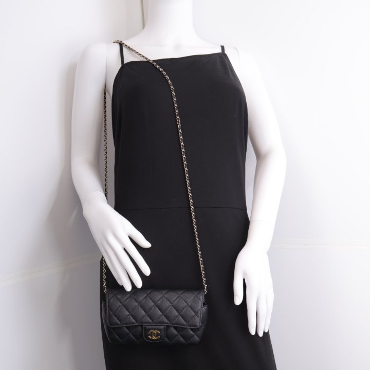 long black strappy dress Chanel Crystal CC Pendant Necklace – Modaselle main image 0