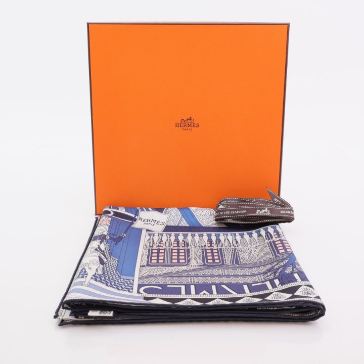 Hermes Objets De Curiosité Silk Scarf - Luxe Du Jour