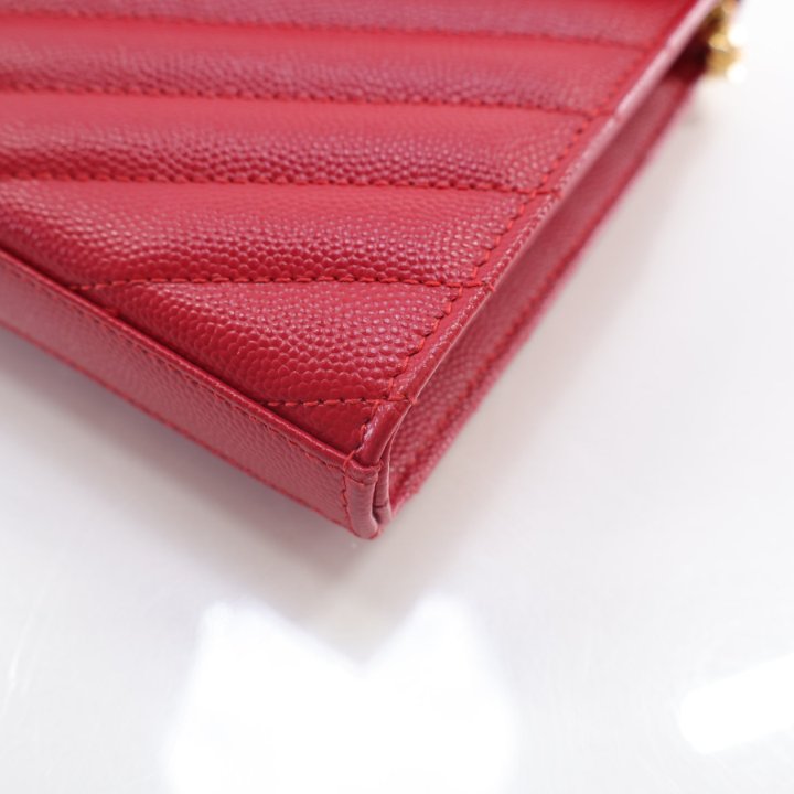 【関税＆送料込み】Saint Laurent Cassandre Pin CASSANDRE change purse in lambskin | Saint Laurent | YSL HK