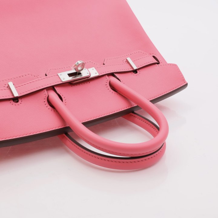 Hermes Birkin 25 Rose Azalee Swift - Luxe Du Jour