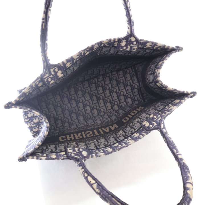 Dior Medium Oblique Jacquard Canvas Book Tote - Luxe Du Jour