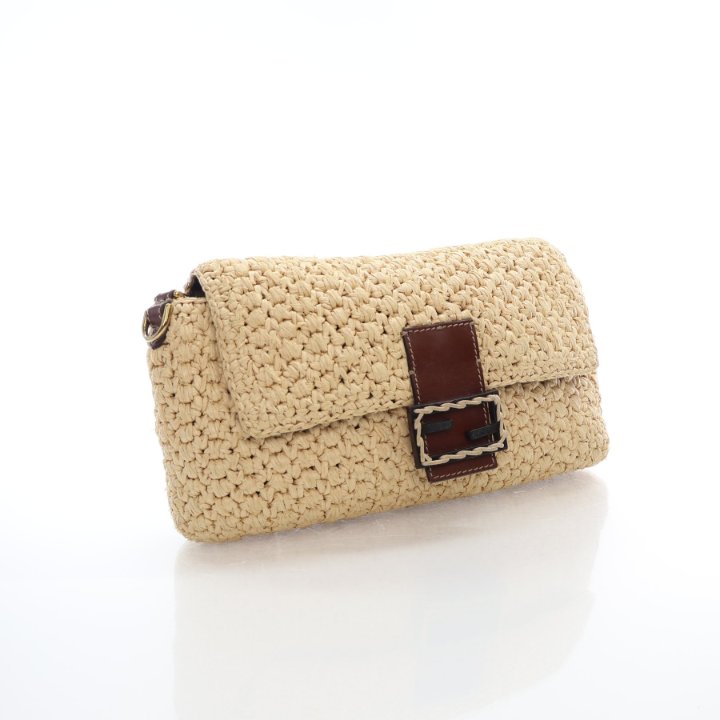 Fendi Raffia Baguette - Luxe Du Jour Fendi Raffia Baguette - Luxe Du Jour