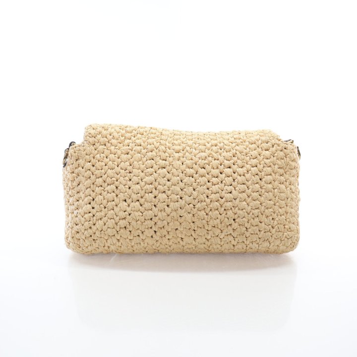 Fendi Raffia Baguette - Luxe Du Jour